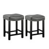 Aspen Gray 24" Counter Stool-set of 2 by Steve Silver 2 Aspen Gray 24" Counter Stool-set of 2 by Steve Silver -Steve Silver Online Store gray steve silver bar stools as380cs 64 1000