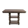 Caswell Grey Counter Table by Steve Silver