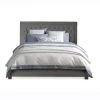 Isadora Gray King Panel Bed by Steve Silver -Steve Silver Online Store gray steve silver platform beds id890kbedg 64 1000