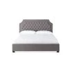 Willshire Gray King Flatform Bed by Steve Silver -Steve Silver Online Store gray steve silver platform beds ws890kbedg 64 1000