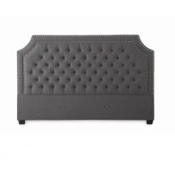 Willshire Gray King Flatform Bed by Steve Silver -Steve Silver Online Store gray steve silver platform beds ws890kbedg c3 1000