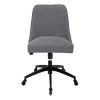 Kinsley Gray Swivel Upholstered Desk Chair by Steve Silver 1 Kinsley Gray Swivel Upholstered Desk Chair by Steve Silver -Steve Silver Online Store gray steve silver task chairs ks200sg 64 1000