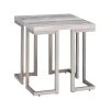 David gray and Pewter End Table by Steve Silver 2 David gray and Pewter End Table by Steve Silver -Steve Silver Online Store grey steve silver end side tables di100e 64 1000