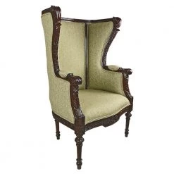 Louis XVI Walnut Mahogany Arm Chair by Design Toscano -Steve Silver Online Store mahogany design toscano accent chairs af51315 4f 1000