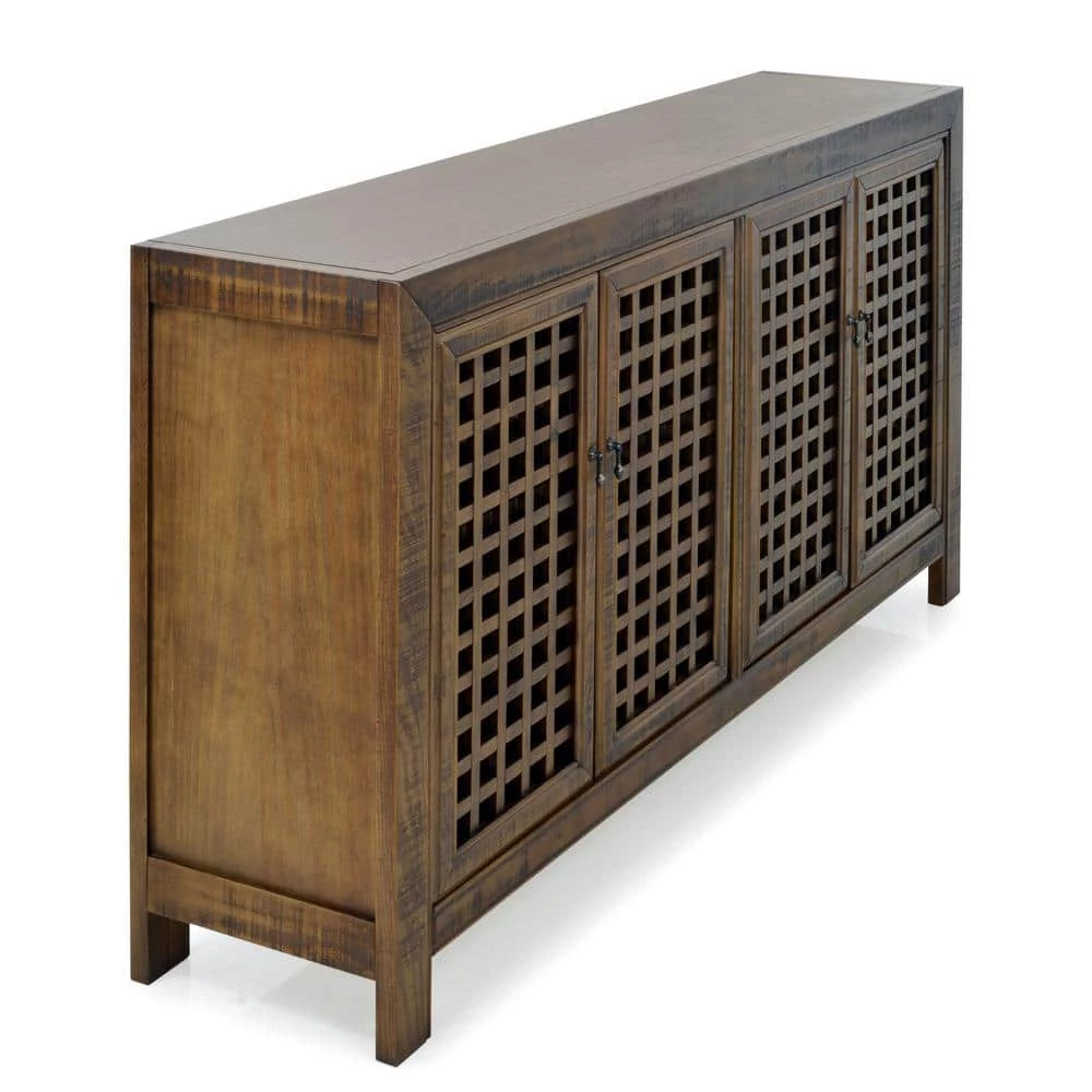 Rio 4 Door Accent Cabinet Mocha by Steve Silver 5 Rio 4 Door Accent Cabinet Mocha by Steve Silver - Image 3