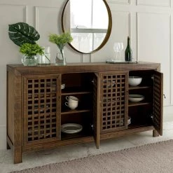 Rio 4 Door Accent Cabinet Mocha by Steve Silver 19 Rio 4 Door Accent Cabinet Mocha by Steve Silver -Steve Silver Online Store mocha steve silver accent cabinets ri400acm 4f 1000