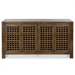 Rio 4 Door Accent Cabinet Mocha by Steve Silver