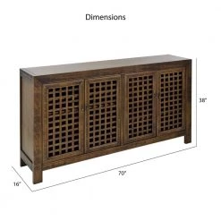 Rio 4 Door Accent Cabinet Mocha by Steve Silver 22 Rio 4 Door Accent Cabinet Mocha by Steve Silver -Steve Silver Online Store mocha steve silver accent cabinets ri400acm fa 1000