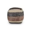 Jamal Square Handwoven Pouf by Steve Silver -Steve Silver Online Store multi beige brown black steve silver ottomans jm180p 64 1000
