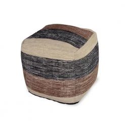 Jamal Square Handwoven Pouf by Steve Silver 9 Jamal Square Handwoven Pouf by Steve Silver -Steve Silver Online Store multi beige brown black steve silver ottomans jm180p c3 1000