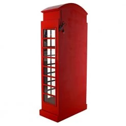 British Telephone Booth Display Multi-Colored Accent Cabinet by Design Toscano -Steve Silver Online Store multi colored design toscano accent cabinets ne36832 66 1000