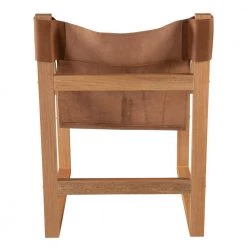 Lima Natural Leather Sling Arm Chair by Steve Silver -Steve Silver Online Store natural leather natural frame steve silver accent chairs li150nnsc 4f 1000
