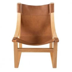 Lima Natural Leather Sling Arm Chair by Steve Silver -Steve Silver Online Store natural leather natural frame steve silver accent chairs li150nnsc c3 1000