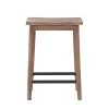 Tahoe 24 in. Natural Backless Counter Stool by Steve Silver