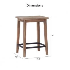 Tahoe 24 in. Natural Backless Counter Stool by Steve Silver 10 Tahoe 24 in. Natural Backless Counter Stool by Steve Silver -Steve Silver Online Store natural steve silver bar stools ta600cs c3 1000