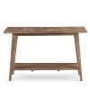 Milani 47 in. Natural Standard Rectangle Wood Console Table with Storage by Steve Silver 1 Milani 47 in. Natural Standard Rectangle Wood Console Table with Storage by Steve Silver -Steve Silver Online Store natural steve silver console tables ml400s 64 1000