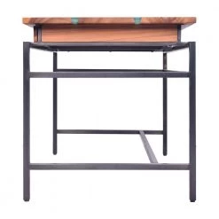 Tamra 48"W Natural Brown wood top Rectangle writing Desk by Steve Silver -Steve Silver Online Store natural steve silver writing desks ta150d 1f 1000