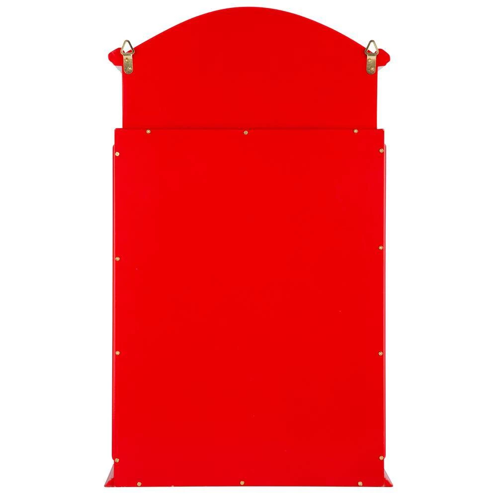 Piccadilly Circus British Telephone Booth Red Wall Curio Accent Cabinet by Design Toscano 5 Piccadilly Circus British Telephone Booth Red Wall Curio Accent Cabinet by Design Toscano - Image 3