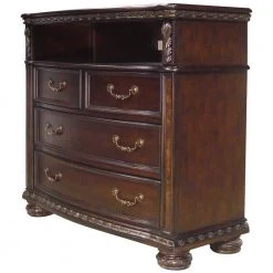 Monte Carlo Cherry Media Chest by Steve Silver