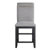 Yves Grey Counter Chair (Set of 2) by Steve Silver 2 Yves Grey Counter Chair (Set of 2) by Steve Silver -Steve Silver Online Store rubbed charcoal frame with light grey upholstery steve silver dining chairs ys500ccg 64 1000
