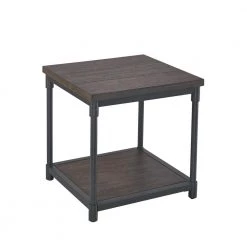 Prescott 22 in. Smokey Gray End Table by Steve Silver