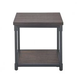 Prescott 22 in. Smokey Gray End Table by Steve Silver -Steve Silver Online Store smokey oak steve silver end side tables rc300e c3 1000