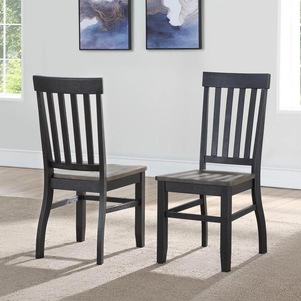 Raven Noir Side Chair (Set of 2) by Steve Silver 6 Raven Noir Side Chair (Set of 2) by Steve Silver - Image 4