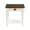 Joanna 22 in. Wide Ivory and Mocha End Table by Steve Silver 2 Joanna 22 in. Wide Ivory and Mocha End Table by Steve Silver -Steve Silver Online Store two tone ivory and mocha finish steve silver end side tables ja150e 64 1000
