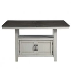 Hyland Gray Counter Table by Steve Silver