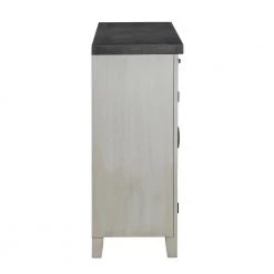 Hyland Gray Server with Glass Cabinets by Steve Silver 12 Hyland Gray Server with Glass Cabinets by Steve Silver -Steve Silver Online Store two tone stone gray and charcoal finish steve silver sideboards buffet tables hy500sv 4f 1000