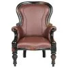 Victorian Rococo Walnut Mahogany Faux Wing Chair by Design Toscano -Steve Silver Online Store walnut design toscano accent chairs af71118 64 1000