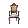 Toulon French Rococo Walnut Mahogany Arm Chair by Design Toscano -Steve Silver Online Store walnut design toscano dining chairs af1560 64 1000