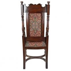 Grand Classic Edwardian Walnut Mahogany Dining Arm Chair by Design Toscano -Steve Silver Online Store walnut design toscano dining chairs af51313 66 1000