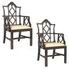Chinese Walnut Mahogany Chippendale Chair (Set of 2) by Design Toscano -Steve Silver Online Store walnut design toscano dining chairs af91400 64 1000