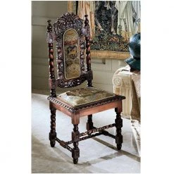 Charles II Walnut Mahogany Side Chair (Set of 6) by Design Toscano 7 Charles II Walnut Mahogany Side Chair (Set of 6) by Design Toscano -Steve Silver Online Store walnut design toscano dining chairs af92025 31 1000