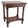 Camberwell Manor 16 in. Brown Standard Rectangle Top Wood Medieval Petite Side Table by Design Toscano 1 Camberwell Manor 16 in. Brown Standard Rectangle Top Wood Medieval Petite Side Table by Design Toscano -Steve Silver Online Store walnut design toscano end side tables af57258 64 1000
