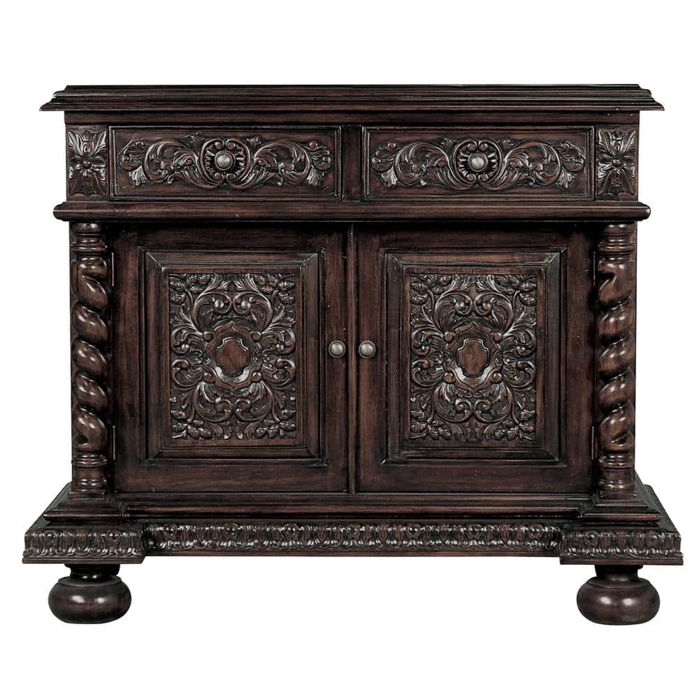 Acadia Barley Brown Buffet by Design Toscano 3 Acadia Barley Brown Buffet by Design Toscano