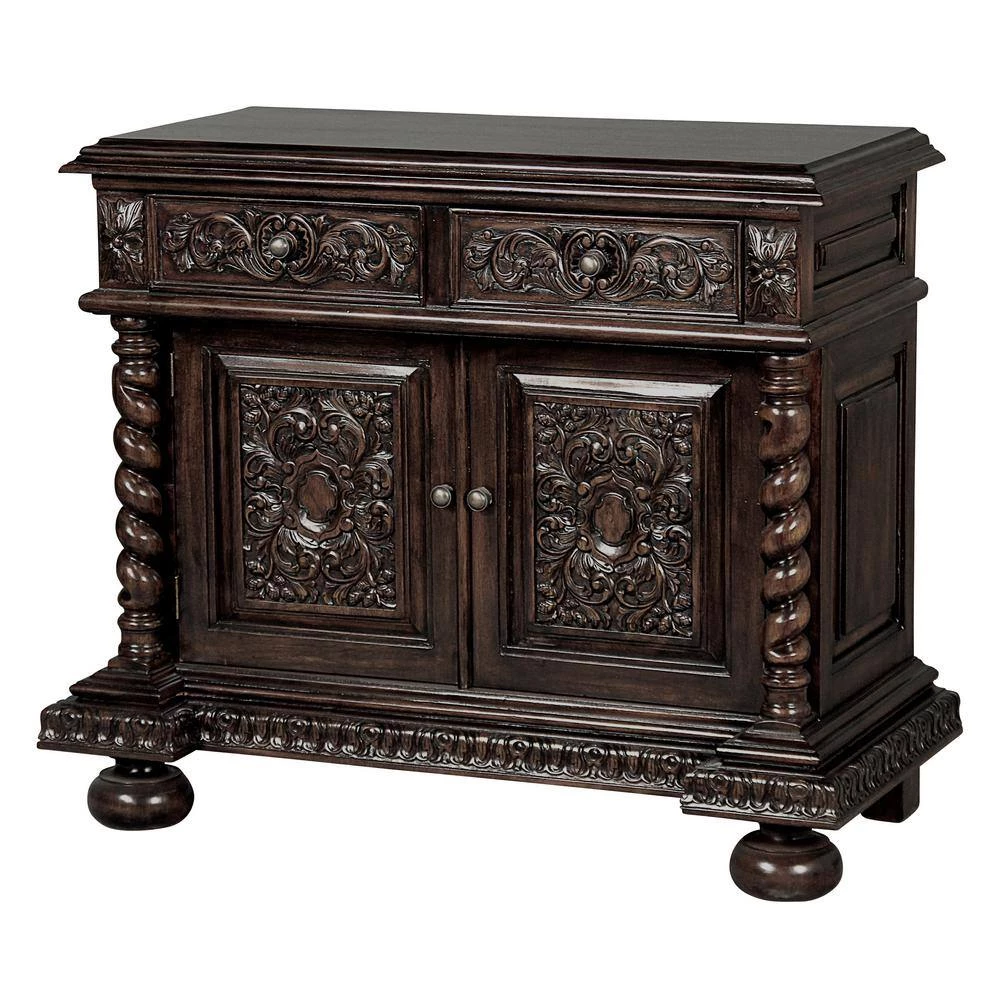 Acadia Barley Brown Buffet by Design Toscano 4 Acadia Barley Brown Buffet by Design Toscano - Image 2