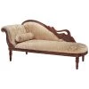 Swan Fainting 73 in. W Rolled Arm Jacquard Fabric Straight Cabriole Couch with Left Facing Orientation in Beige by Design Toscano 2 Swan Fainting 73 in. W Rolled Arm Jacquard Fabric Straight Cabriole Couch with Left Facing Orientation in Beige by Design Toscano -Steve Silver Online Store walnut design toscano sofas couches gr305l 64 1000