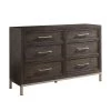 Broomfield 62"W x 18"D x 39"H Walnut Six-Drawer Dresser by Steve Silver 1 Broomfield 62"W x 18"D x 39"H Walnut Six-Drawer Dresser by Steve Silver -Steve Silver Online Store walnut steve silver dressers br950dr 64 1000