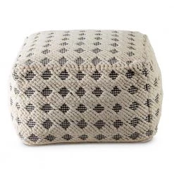 Kodi Square Pouf by Steve Silver