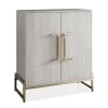 Larkin Faux Marble Wine Cabinet by Steve Silver 1 Larkin Faux Marble Wine Cabinet by Steve Silver -Steve Silver Online Store white faux marble matte gold steve silver bar cabinets lk100sv 64 1000