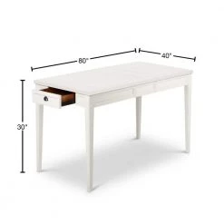 Cayla White Extendable Dining Table by Steve Silver 13 Cayla White Extendable Dining Table by Steve Silver -Steve Silver Online Store white steve silver kitchen dining tables cy400tw 40 1000