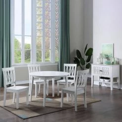 Naples White 2-door Server by Steve Silver -Steve Silver Online Store white steve silver sideboards buffet tables na500sv 4f 1000